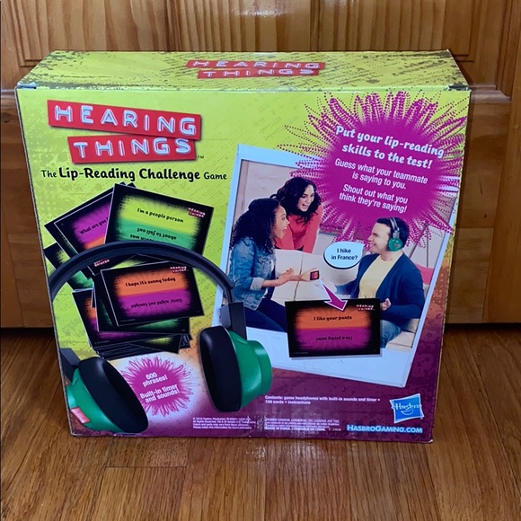 Hasbro Toys Hasbro Lip Reading Game Poshmark